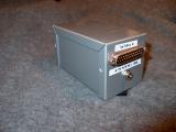 photograph of lpr2dmx in aluminum minibox